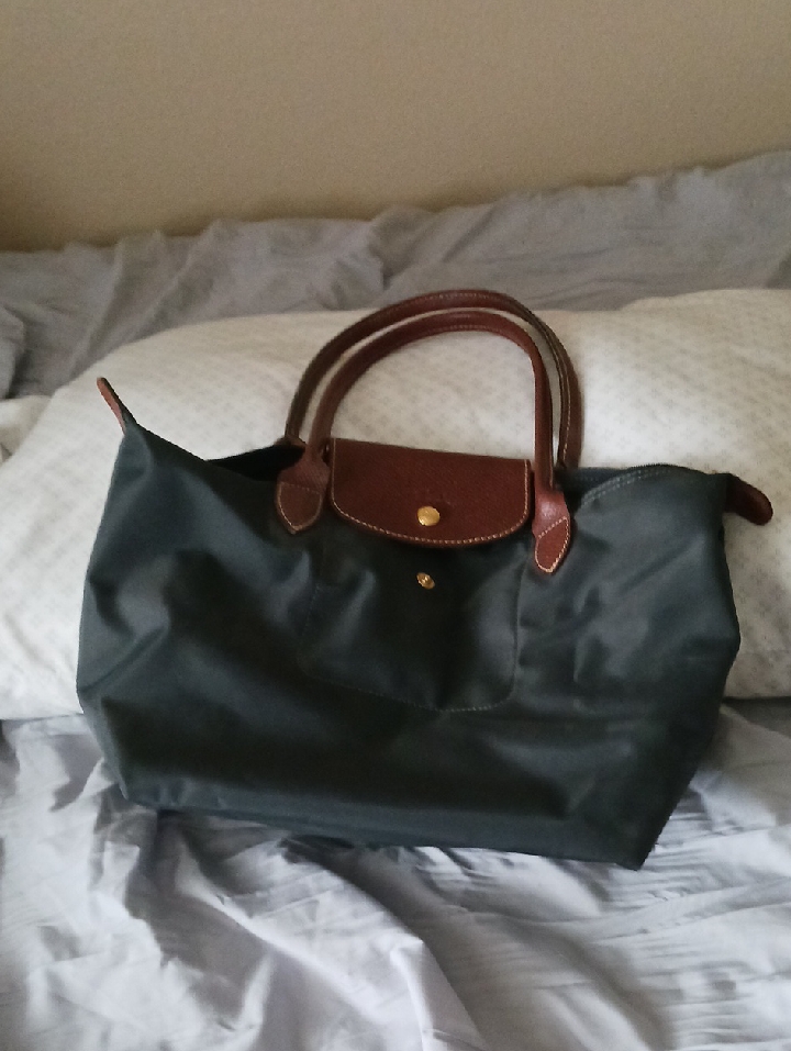 Longchamp Le Pliage Small Dark Gray